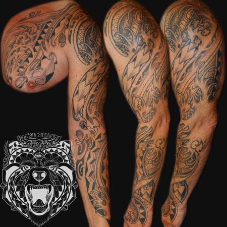 Jordan Campbell - polynesian ornamental mash-up